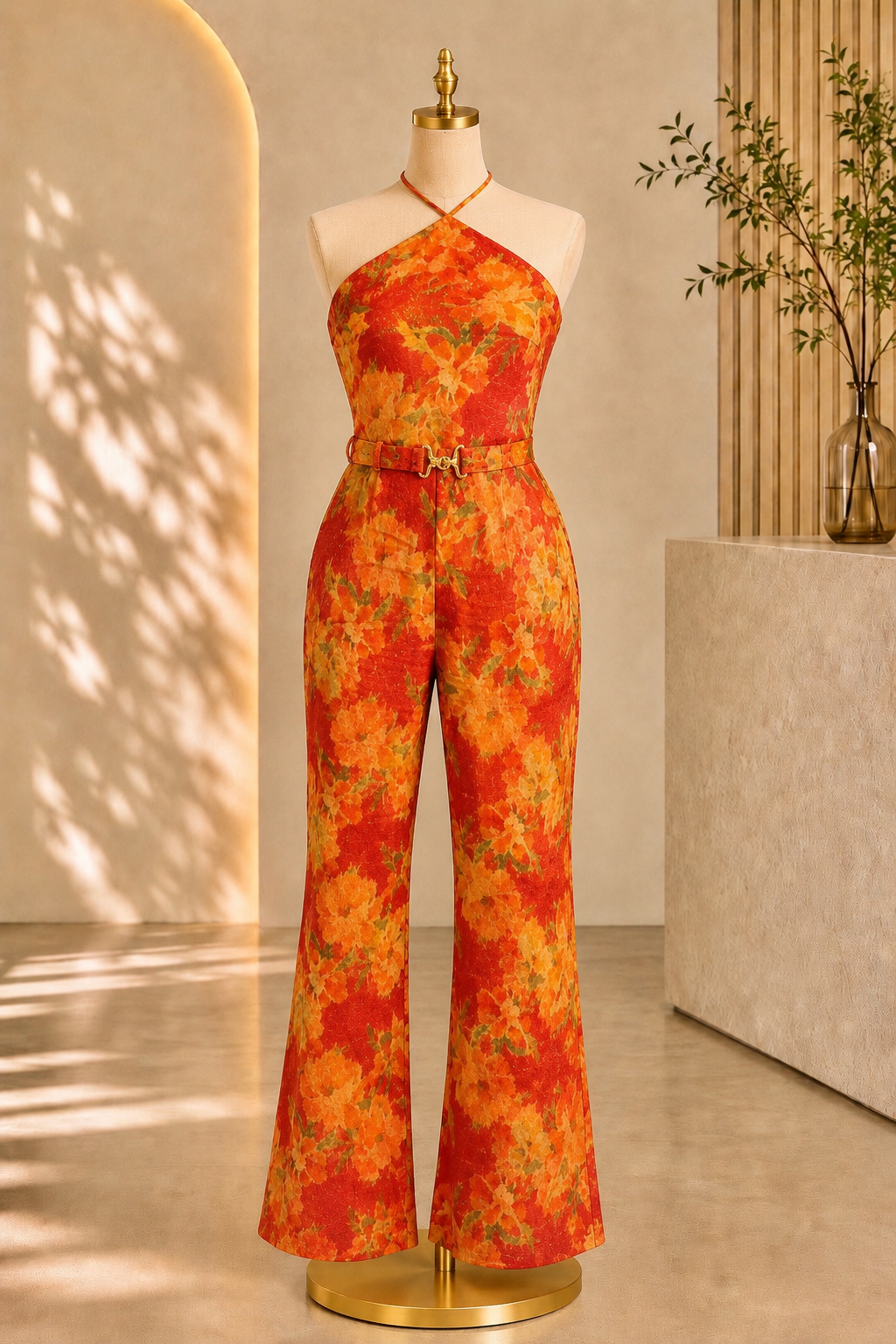 Sunset Bloom Jumpsuit