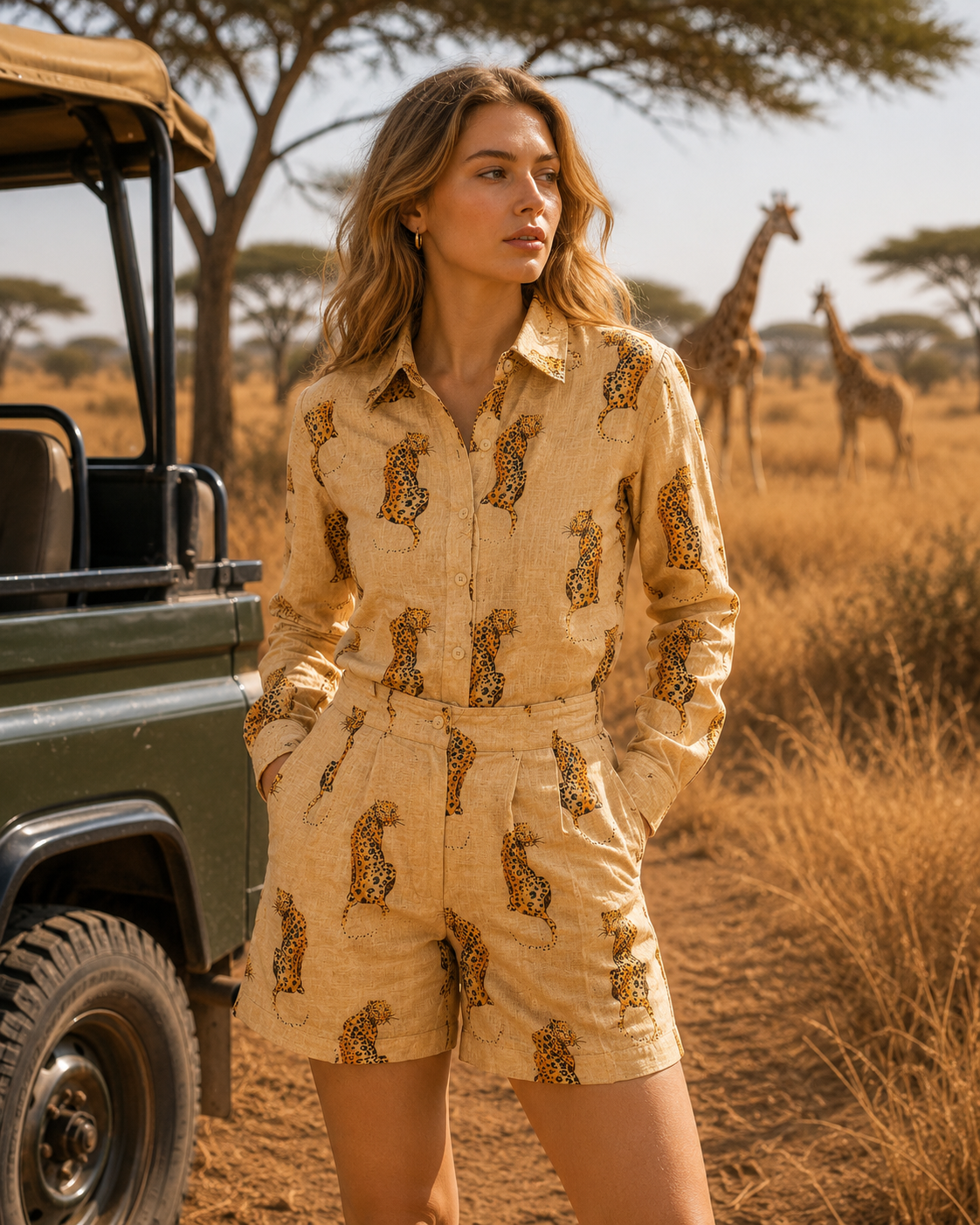 Leopard Trail Co ord Set