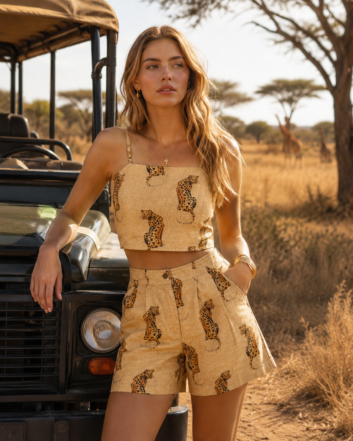 Leopard Trail Co ord Set