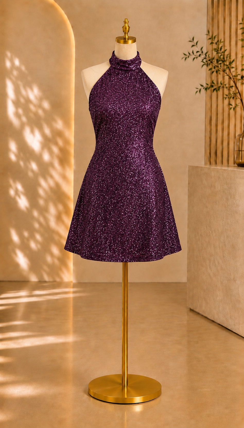 Midnight Amethyst Dress