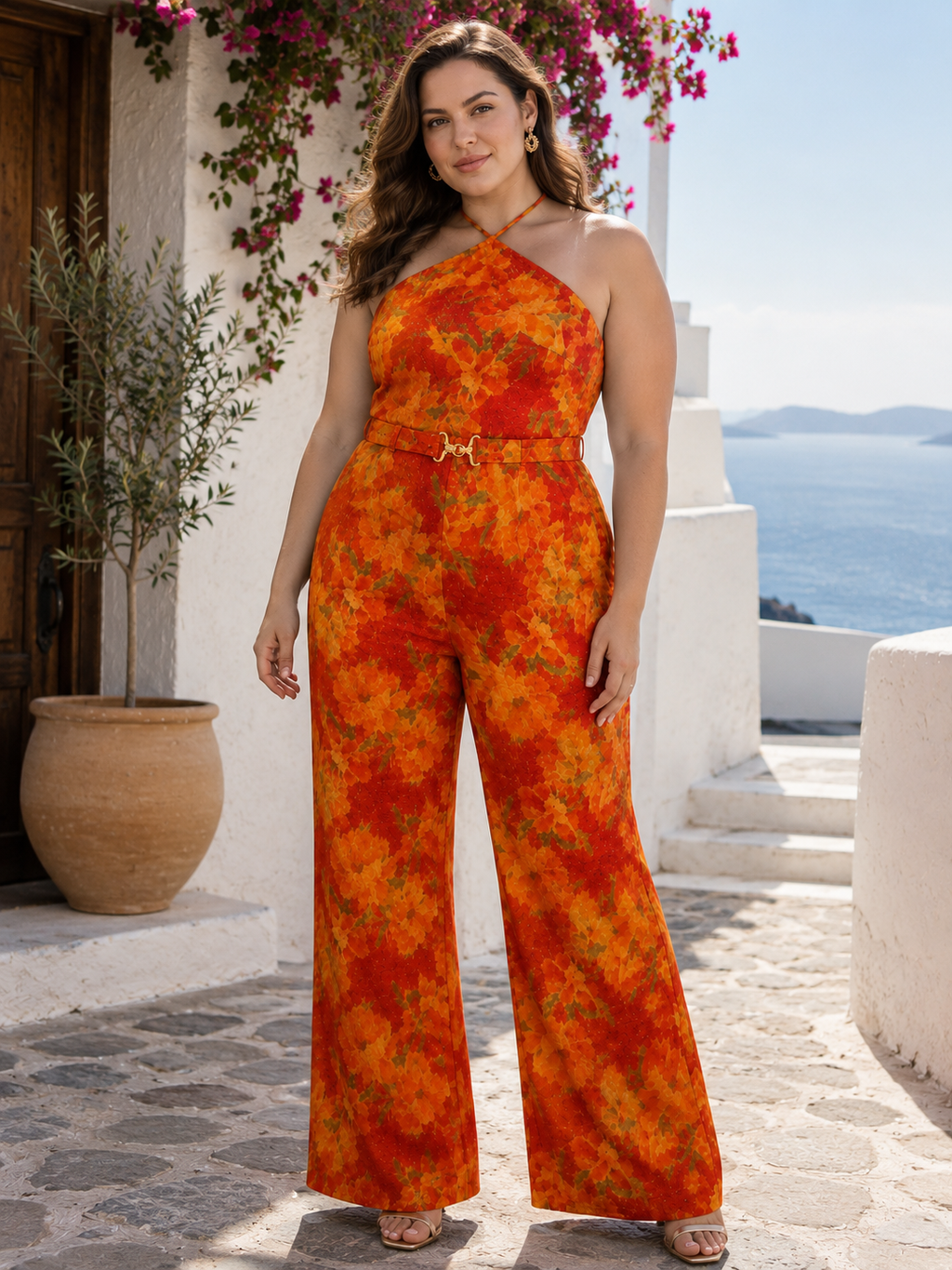 Sunset Bloom Jumpsuit