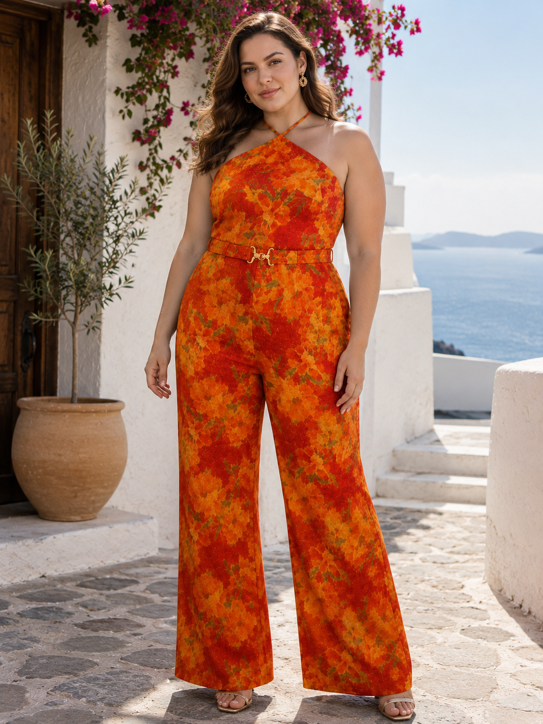 Sunset Bloom Jumpsuit