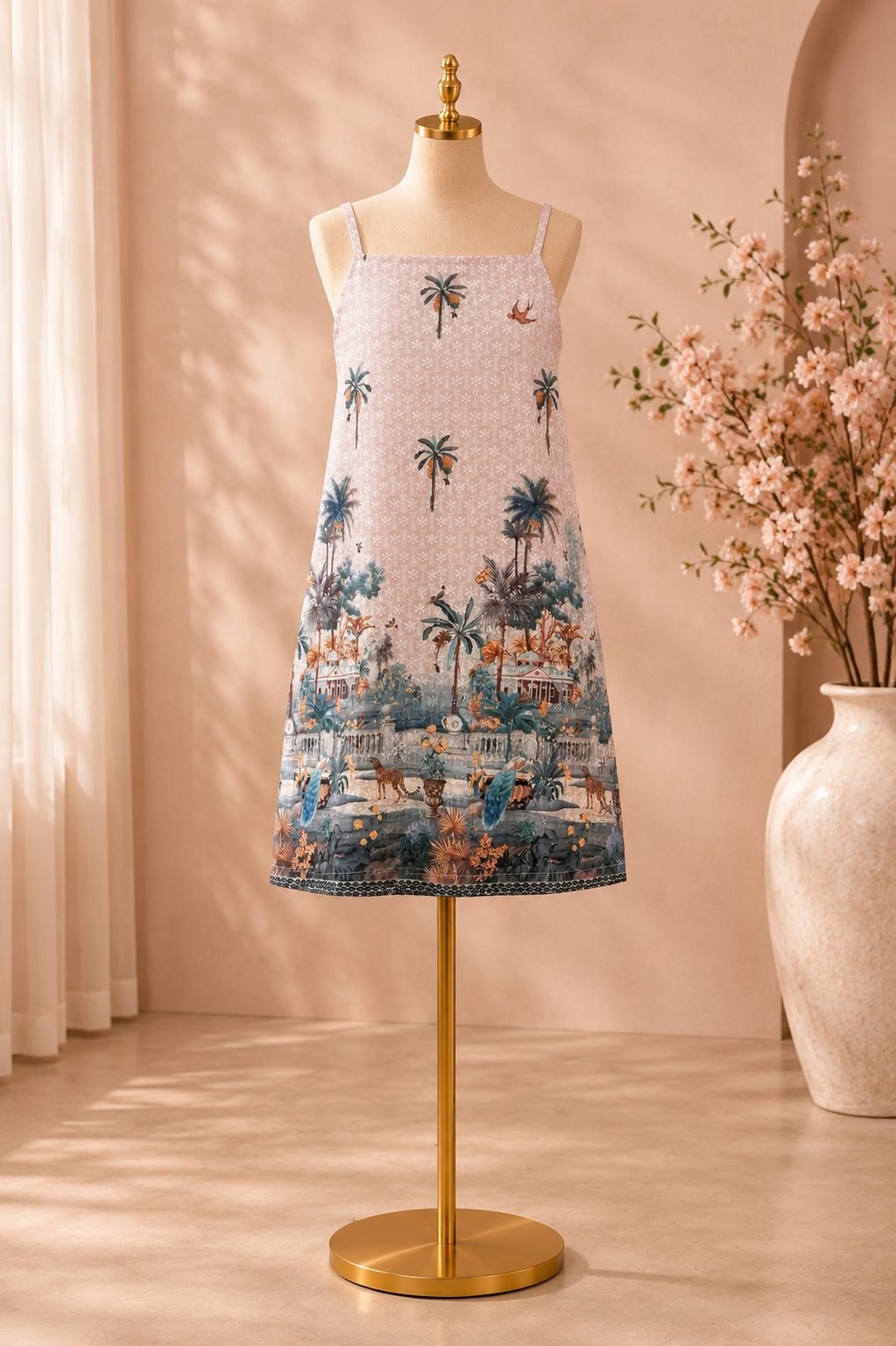 Palm Paradise Dress