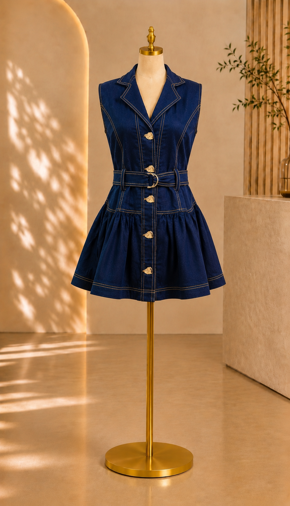 Indigo Riviera Dress